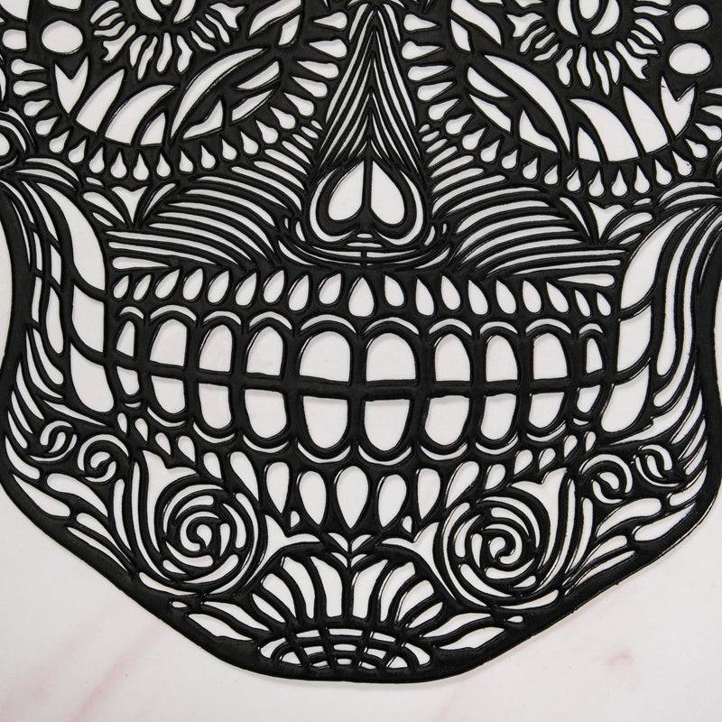 Black Gothic Table Runner Set Of 6