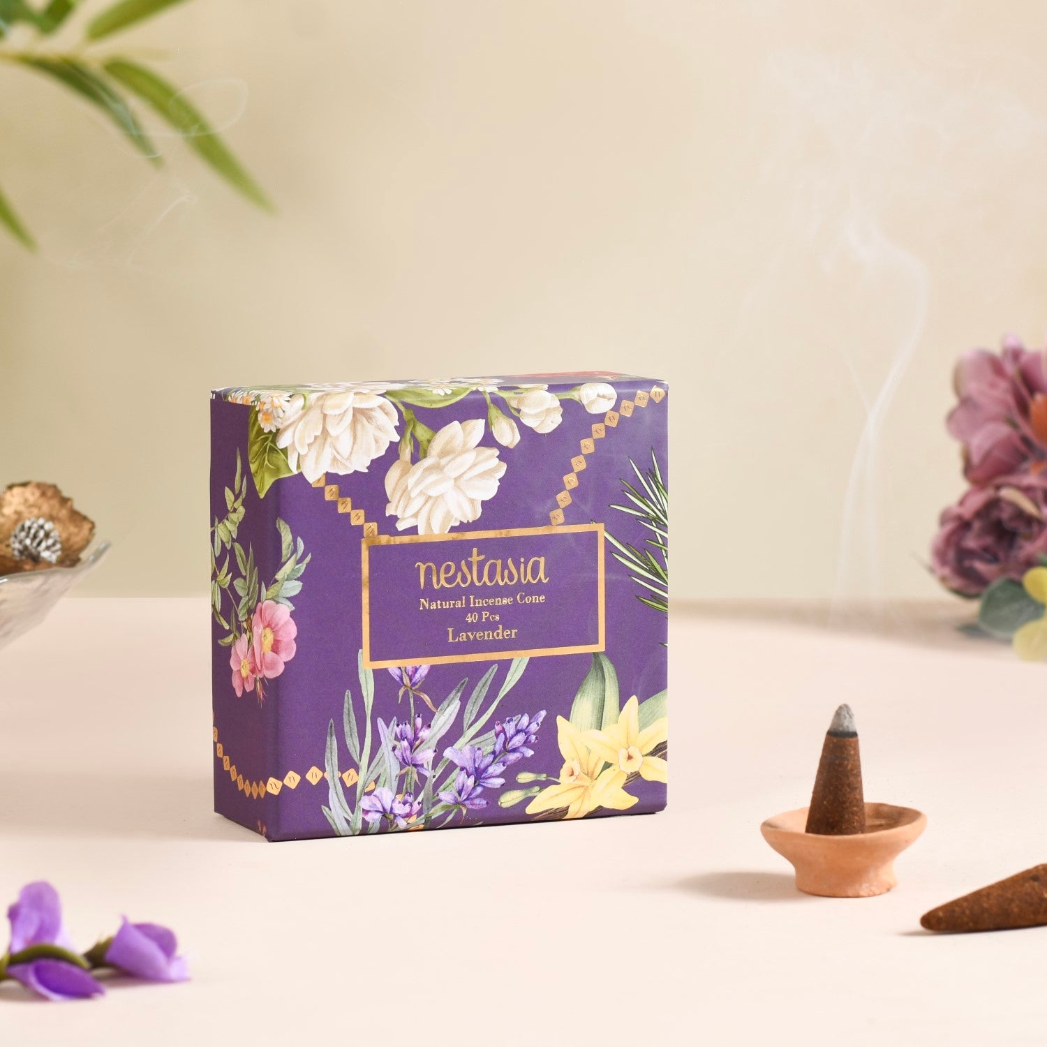 Vanilla Aromatic Incense Cones Pack Of 40 Online in India