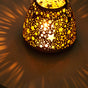 Stars And Moon Festive Metal Lantern With Handle