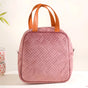 Designer Thermal Insulated Lunch Bag Pink