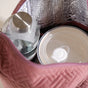 Designer Thermal Insulated Lunch Bag Pink