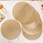 Gold Waterproof Table Mat Set Of 6