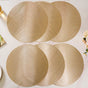 Gold Waterproof Table Mat Set Of 6