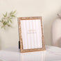 Gold Glossy Modern Photo Frame 7.5"x6"