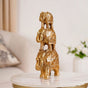 Elephant Family Pyramid With Mirrorwork Gold