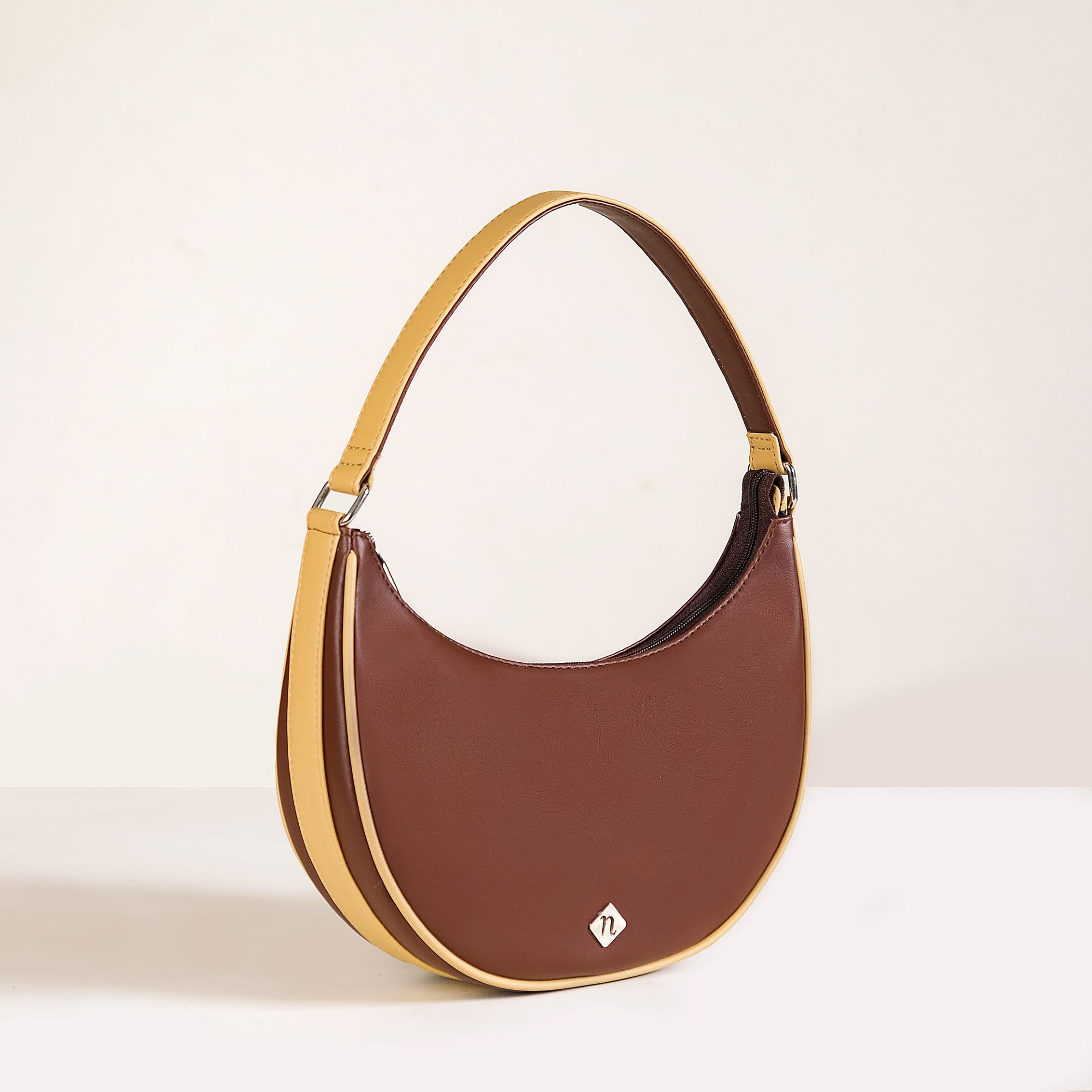 Coffee Brown Moon Handbag For Women Online Premium Shoulder Bag