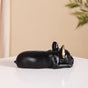 Bulldog Figurine Black- Adorable Bulldog Figurine, Black Bulldog Decor, Cute Bulldog Sculpture, Black Dog Figurine