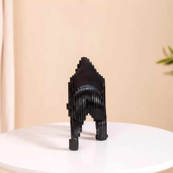 Modern Black Gorilla Showpiece