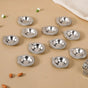 Sustainable Metal Tea Light Holder Silver Set Of 11