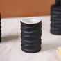 Black Wave Textured Bath Accessory Set Of 3