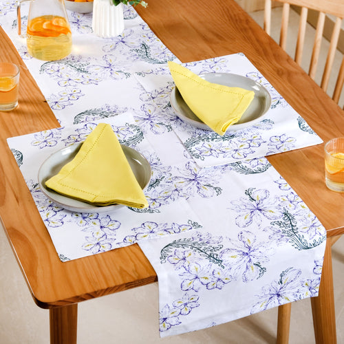 Verde Hosting Essential Table Place Mats Runner and Napkin Set