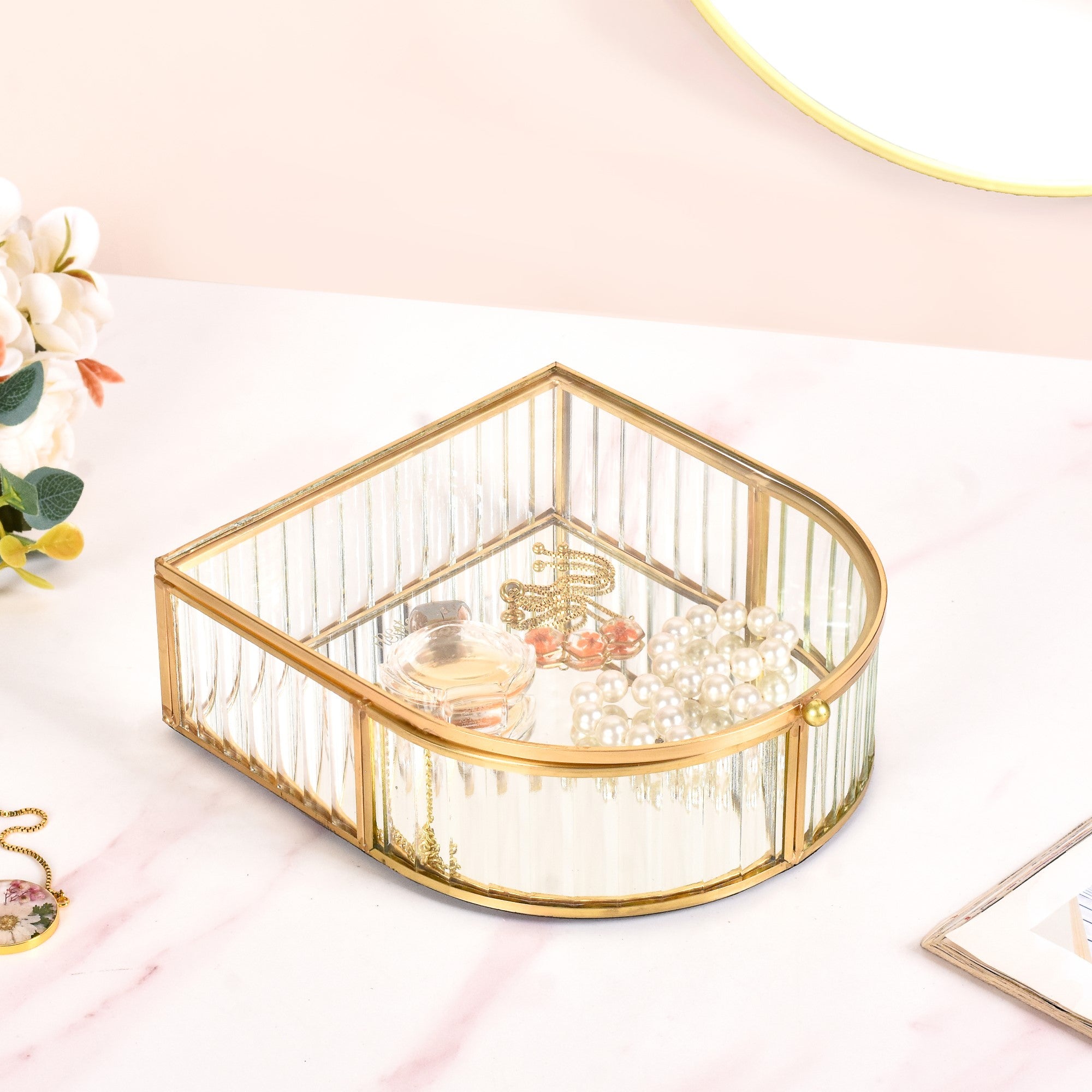 Flip Lid Arched Jewellery Box Online Premium Jewellery Box
