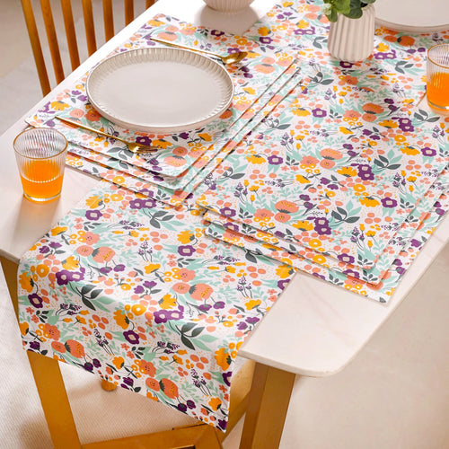 Viola Table Mat And Runner Set Of 7