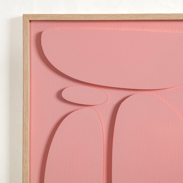 Minimalist 3D Wall Decor Artwork 20x16 Inch