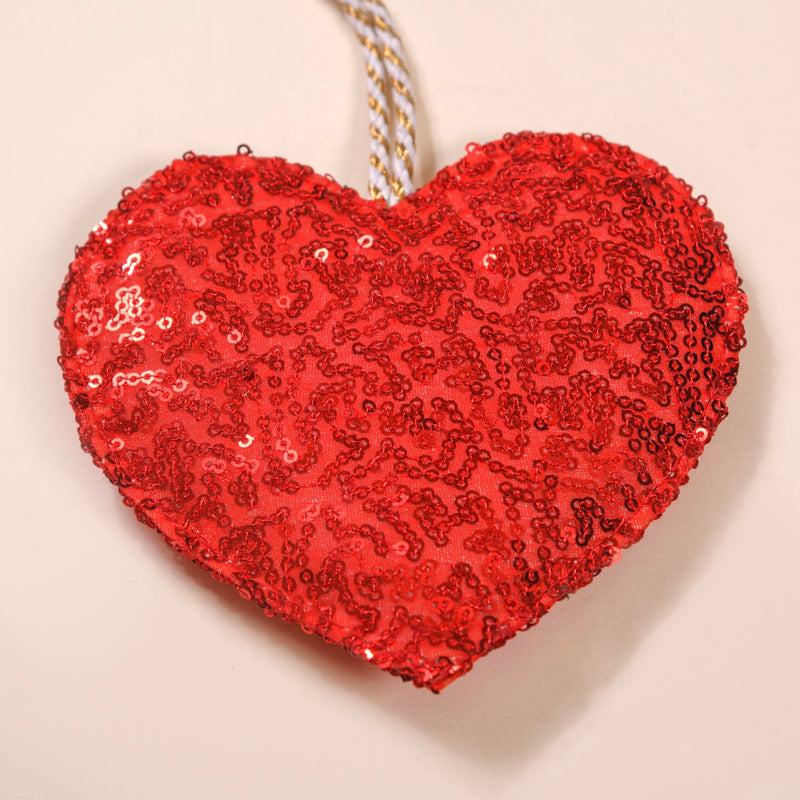Hearts Wall Hanging Ornaments Set of 3- decorative heart wall hangings, wall art, heart-themed decor, charming wall accents