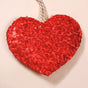 Hearts Wall Hanging Ornaments Set of 3- decorative heart wall hangings, wall art, heart-themed decor, charming wall accents