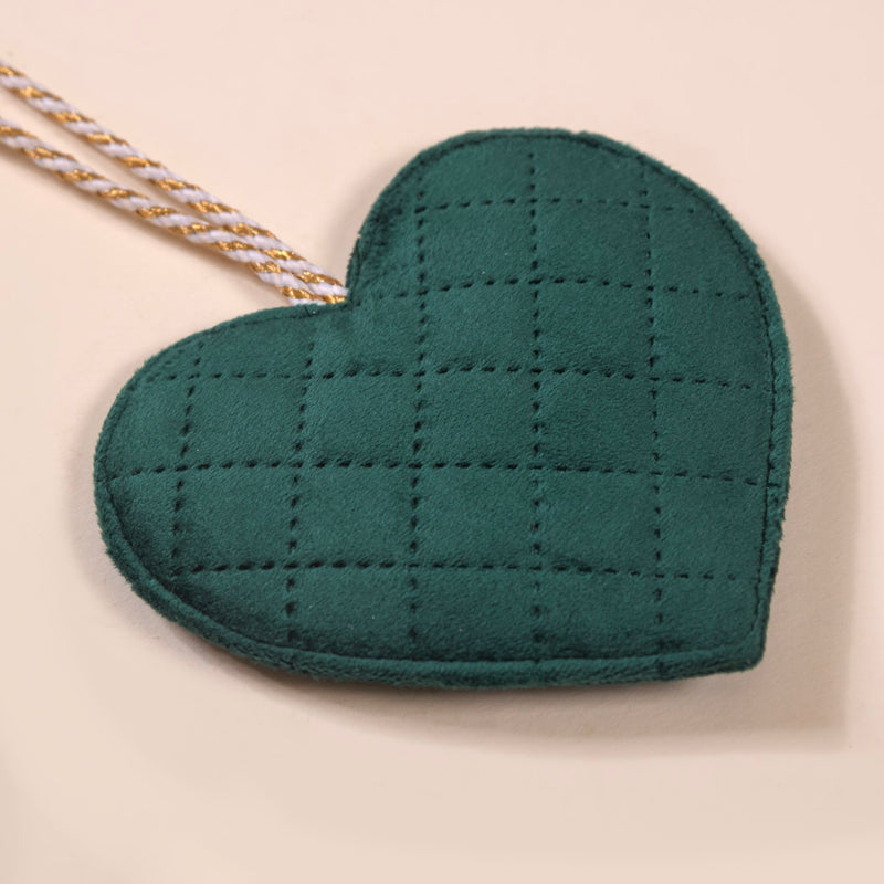 Hearts Wall Hanging Ornaments Set of 3- decorative heart wall hangings, wall art, heart-themed decor, charming wall accents