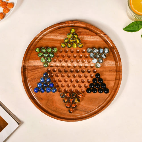 Wooden Chinese Checkers Board Game