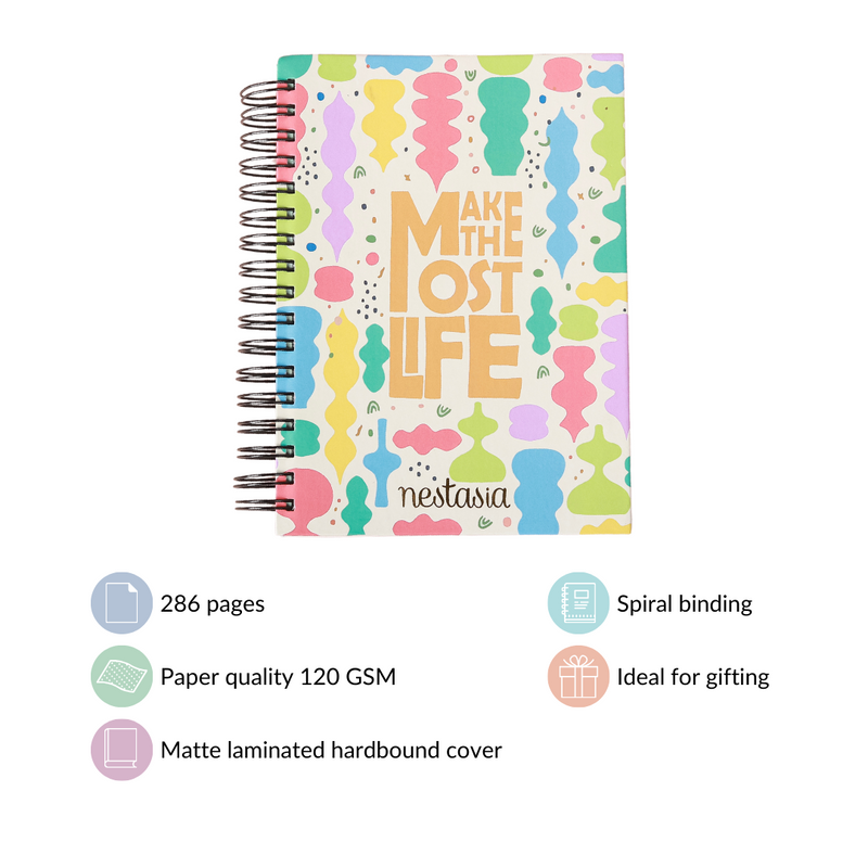 Wiggly Everyday Use Undated Yearly Planner