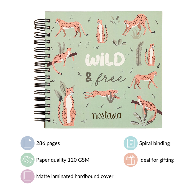 Tropical Undated Wiro Bound Yearly Planner