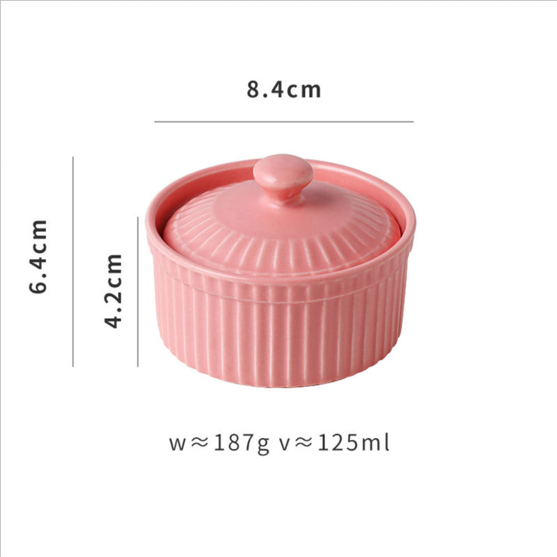 MERRY Ramekin with lid - Baking Dish