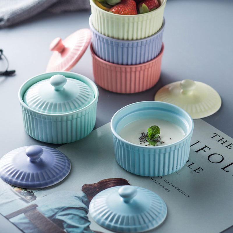 MERRY Ramekin with lid - Baking Dish