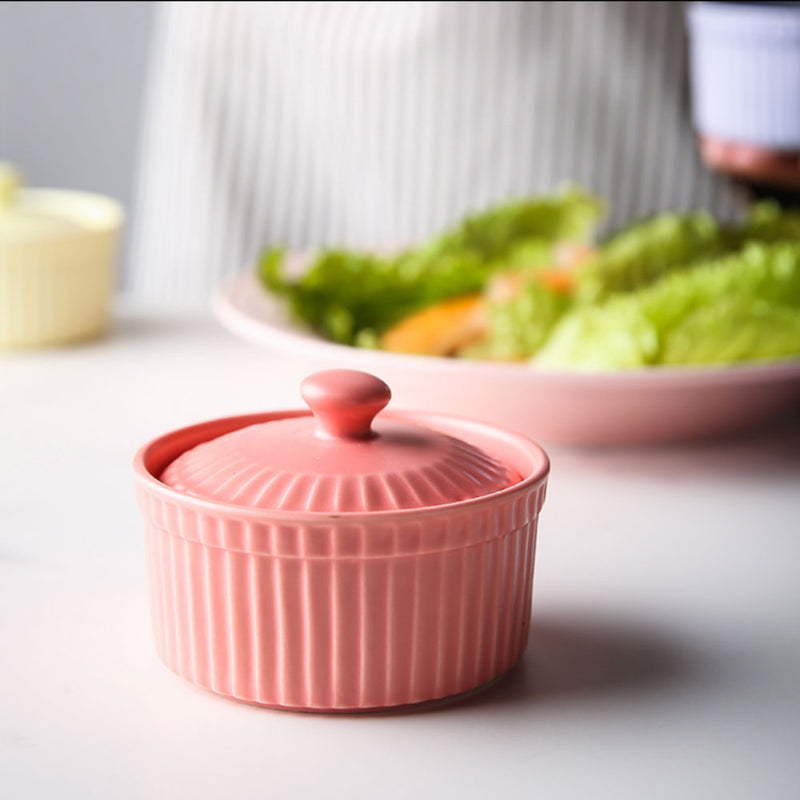 MERRY Ramekin with lid - Baking Dish