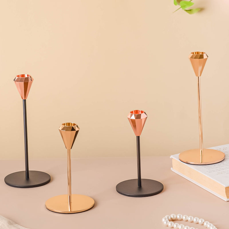 Modern Candle Holder Set of 2 - Candle holder | Living room decoration ideas