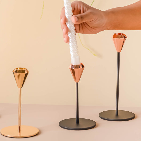 Modern Candle Holder Set of 2