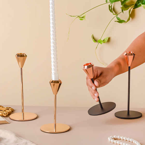 Modern Candle Holder Set of 2