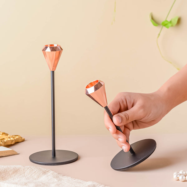 Modern Candle Holder Set of 2