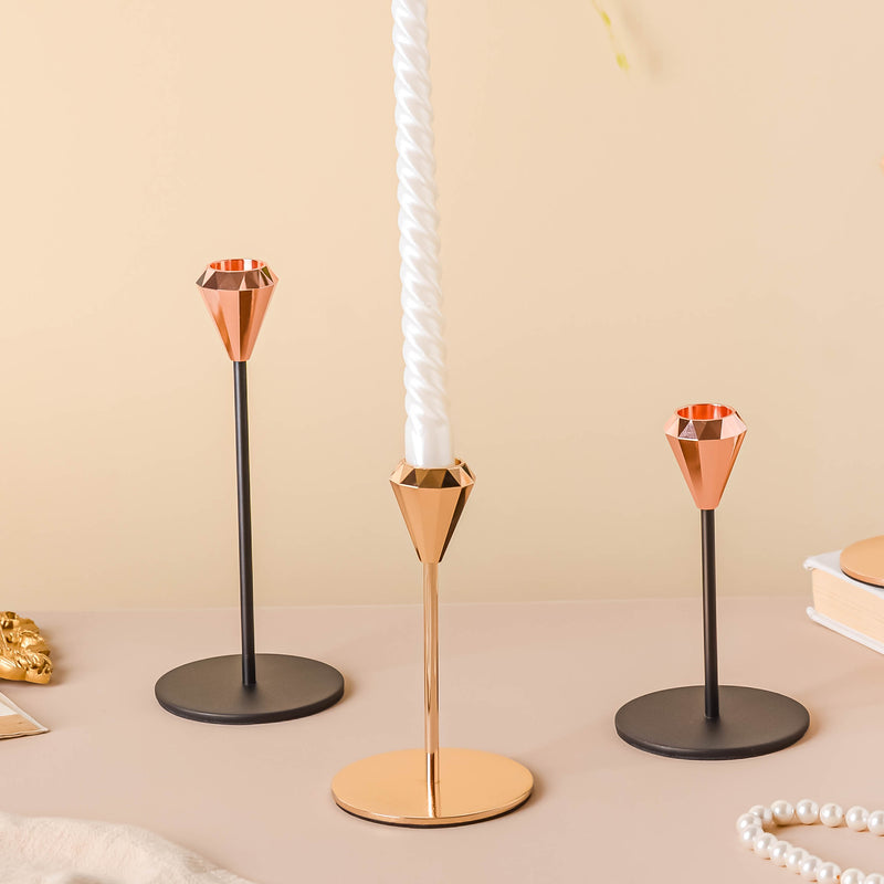 Modern Candle Holder Set of 2 - Candle holder | Living room decoration ideas