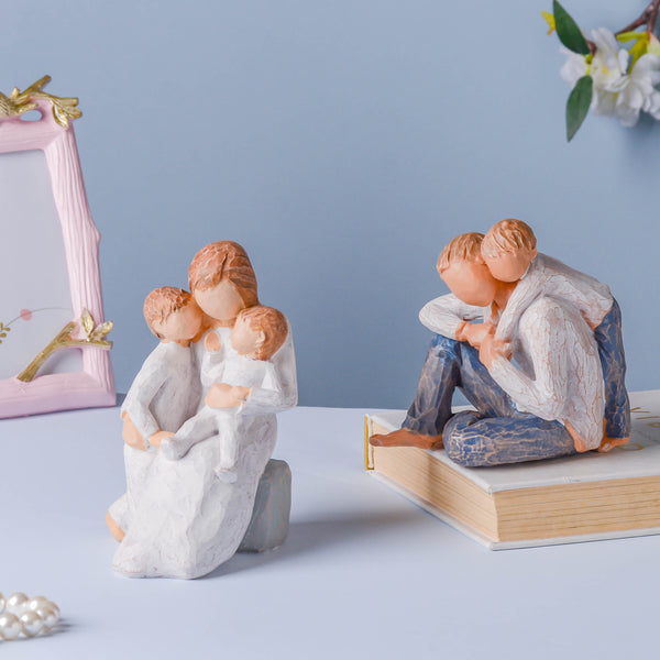 Parent and Child Showpiece - Showpiece | Home decor item | Room decoration item