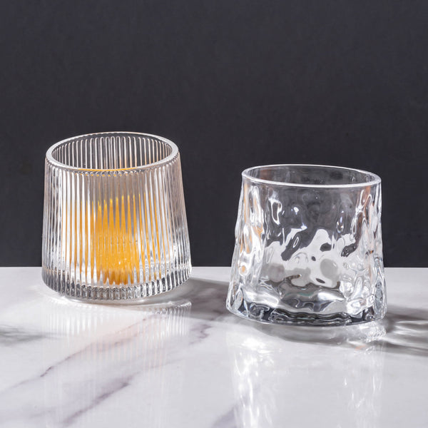 Rotating Glass Set of 2