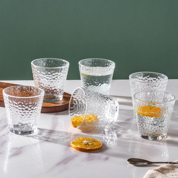 Short Beverage Glass Set of 6