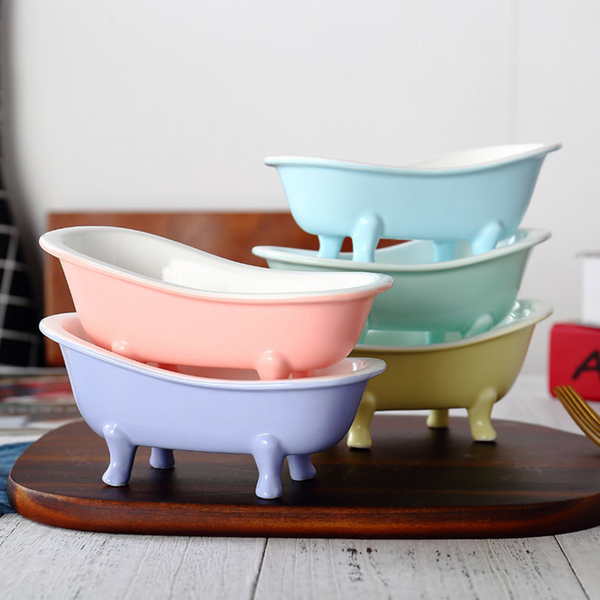 Purple Tub Ceramic Snack Bowl 200 ml