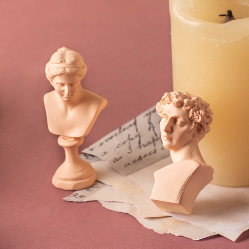 Mini Greek Head Showpiece - Showpiece | Home decor item | Room decoration item