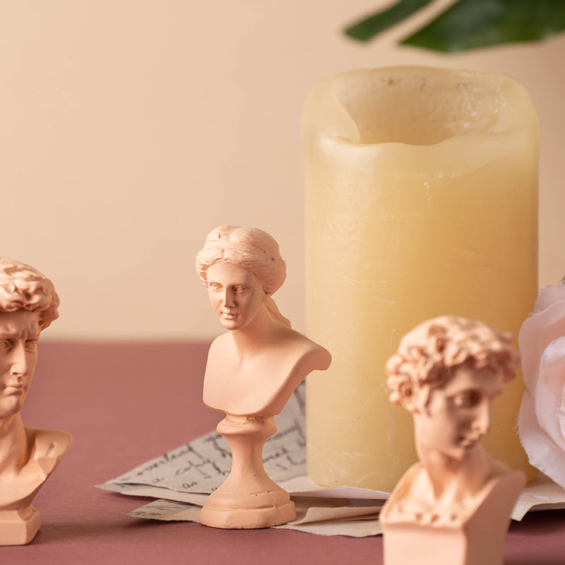 Mini Greek Head Showpiece - Showpiece | Home decor item | Room decoration item