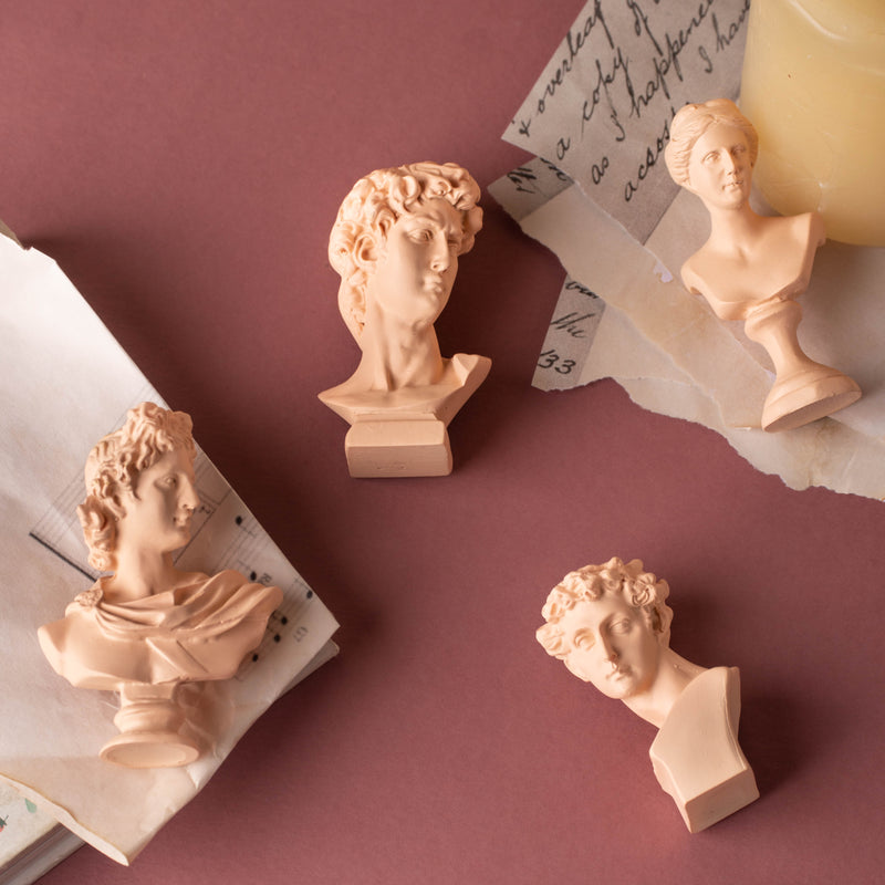 Mini Greek Head Showpiece - Showpiece | Home decor item | Room decoration item
