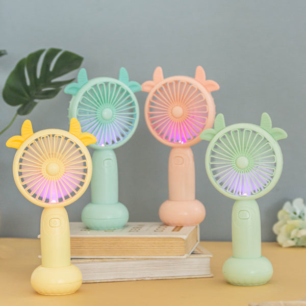 Portable Fan with Light