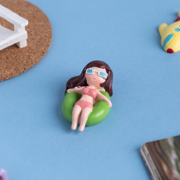Relaxing Girl Showpiece - Showpiece | Home decor item | Room decoration item