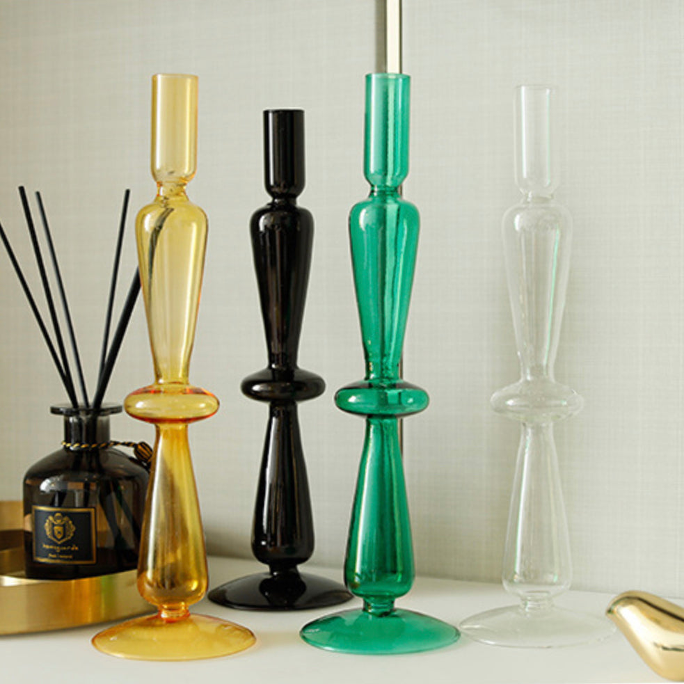Orange Candle Holder - Candle stand | Room decor ideas