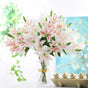 Artificial Lily Flower - Artificial flower | Home decor item | Room decoration item