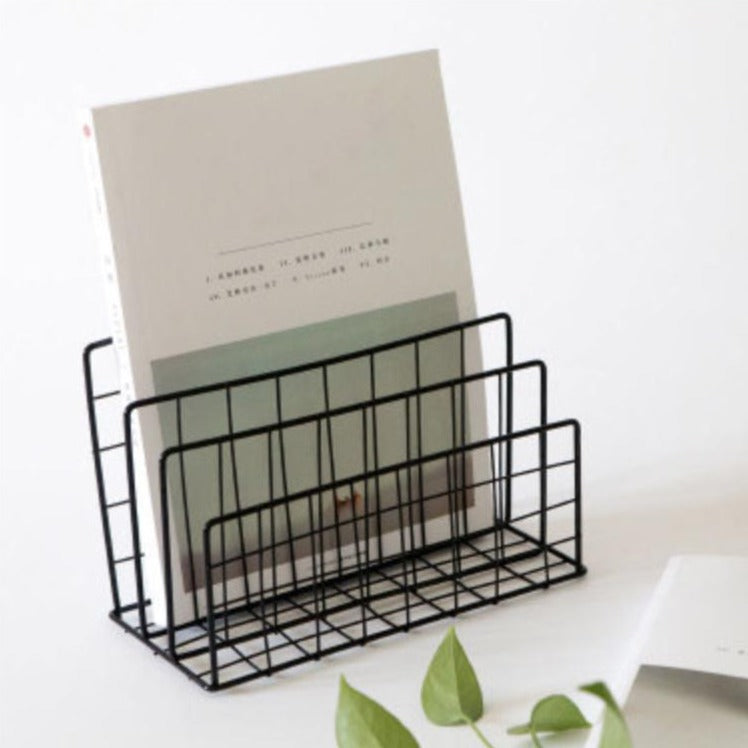 Metal Magazine Rack