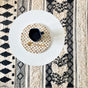 BOHO Avery Hand Woven Rug - Black & Beige