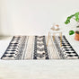 BOHO Avery Hand Woven Rug - Black & Beige
