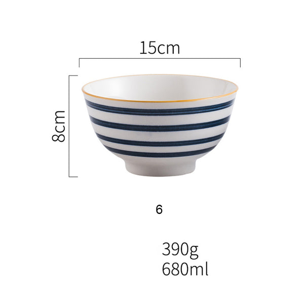 Ceramic Bowls Nitori 680 ml