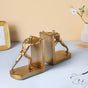 Muscular Men Book Rest Gold 6.5 Inch - Showpiece | Home decor item | Room decoration item