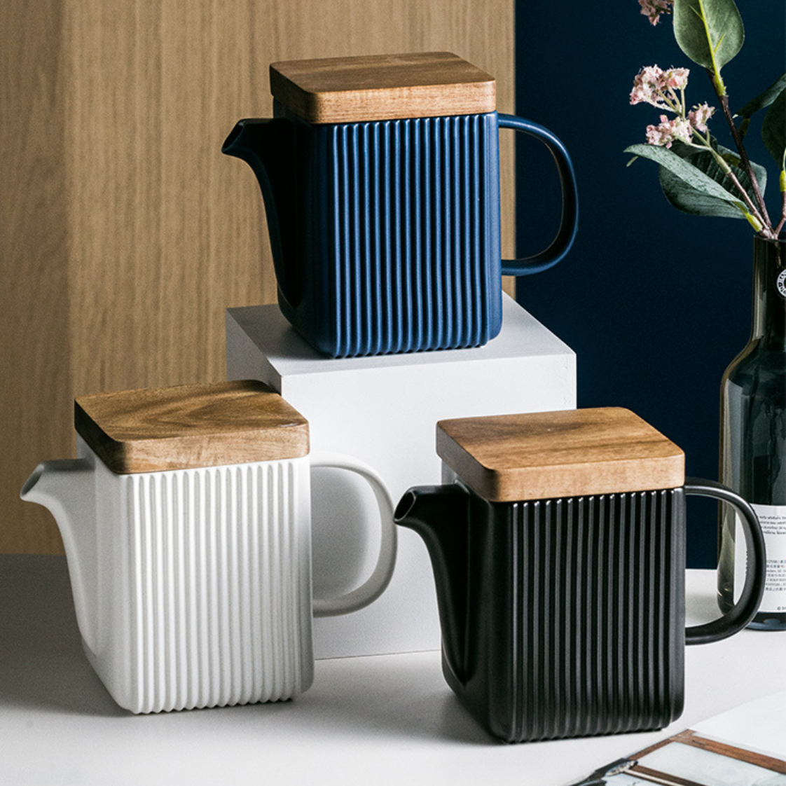 Ceramic Kettle Online Premium Tea Pot Nestasia - Main Image