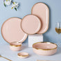 VERA Pink 27 Piece Dinner Set For 6